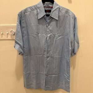 Contigo Light Blue Casual Button Down Shirt
